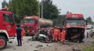 河北邢臺一貨車與私家車相撞，知情人：一家四口2死2傷