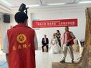 合肥经济技术开发区锦绣社区举办“光影夕阳 最美家庭”公益婚纱照拍摄活动