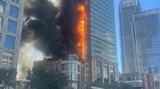 天津市应急局回应新天地大厦外墙起火：现已基本得到控制
