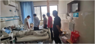 善之源公益醫療專家組織中醫專家看望腦癱患者