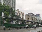 合肥三里庵島式公交站臺(tái)封閉 免費(fèi)換乘僅多刷一次卡
