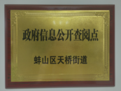 天橋街道探索“政務公開+為民服務”深度融合模式提升政務公開成效