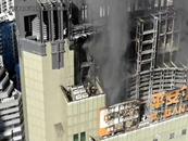 天津一大廈突發大火后續：284名消防救援人員趕赴現場 明火已基本撲滅