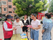 黃莊街道紅旗社區開展孕前優生優育宣傳活動