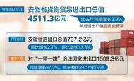 737.2億！安徽單月進出口值創歷史新高