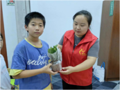 “舊書換綠植 環保常相伴”舊物置換活動  