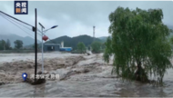 河北易縣丨暴雨導致村莊電力中斷 無人機搭建空中運送通道