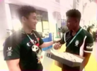 青春主场|大运会羽毛球混合团体决赛  安师大“暖男”谭强夺银 