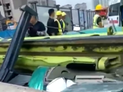 寧夏銀川一施工工地吊車(chē)吊臂傾倒 受傷人員已被送往醫(yī)院