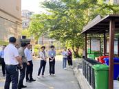 馬鞍山市考察團來銅陵市義安區考察生活垃圾分類工作