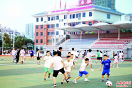 六安主城區(qū)多所學(xué)校操場暑期開放
