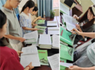 汤和路学校中学部开展开学教案常规检查活动