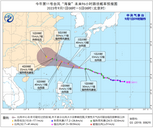 9月3-4日受“海葵”外圍云系影響 安徽有一次分散性降水過程