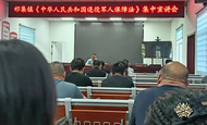 潘集區祁集鎮開展《中華人民共和國退役軍人保障法》宣講活動