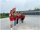 中元節·憶先烈|肥東縣開展“文明祭掃，清理環境”紅色體驗活動