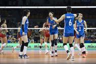 奧運資格賽兩連勝！中國女排3比0戰勝墨西哥女排 