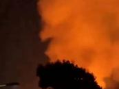 長沙一小區突發爆燃，現場火光沖天 官方通報