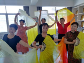 天橋街道開展全民健身扇子舞公益學(xué)習(xí)班活動