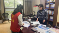 菱湖社區(qū)組織開(kāi)展第五次經(jīng)濟(jì)普查入戶工作