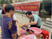 肥西上派鎮紫蓬社區“情暖紫蓬，‘義’起行動”便民志愿服務活動