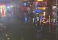 現場直擊：暴雨過后 合肥長江西路與青陽路交口內澇