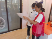 黃莊街道前進社區開展安全用氣宣傳活動