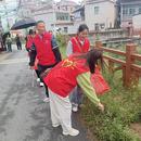 懷寧縣石牌鎮老年學校發揮黨員志愿服務隊作用，助力文明創建活動