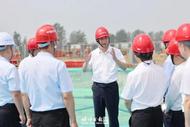 黃曉武赴懷遠調研機場、高速等重點項目建設