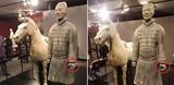 美国男子掰断盗走兵马俑拇指，判了！他向中国道歉