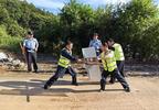 怀宁公安深入民爆企业开展安全防范演练