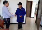 寿县双桥镇：慰问见义勇为先进个人弘扬社会正能量