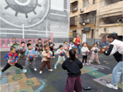黃莊街道東方紅社區開展未成年人趣味運動會