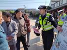 滁州市公安局交警三大队开展重阳节“美丽乡村行”交通安全宣讲活动