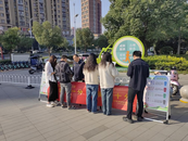 潁州區城管局開展文明健康綠色環保宣傳活動