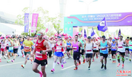 2023六安馬拉松鳴槍開跑