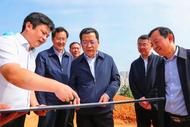 銅陵市市委書記丁純督導城市基礎設施建設和垃圾分類工作