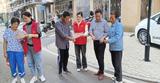大观区鸭儿塘社区开展见义勇为宣传活动