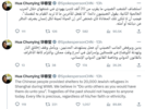 华春莹用英阿双语发推：上海曾庇护2万犹太难民，过去的悲剧不应在任何人身上重现