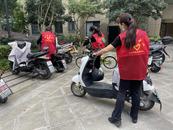 文明停放  社區(qū)秩序我守護  