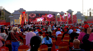 臨泉志愿紅圓滿(mǎn)完成第六屆安徽省民間雜技藝術(shù)節(jié)志愿服務(wù)