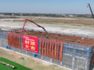 蚌埠民用机场航站区消防站结构封顶
