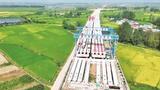 “双节”我在岗 全力推进S16合周高速淮南段建设