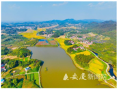 懷寧缽盂湖濕地公園：水清如碧，美如畫卷