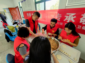 青陽縣喬木鄉開展關愛老人送溫暖活動