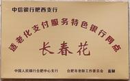 中信銀行合肥分行積極開展適老化  支付服務“百日行動”