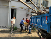 懷寧金拱：開展志愿服務活動 助力衛(wèi)生縣城創(chuàng)建