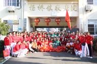 宜秀區楊橋鎮倉房社區：重陽送演出 情暖敬老院