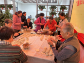 黃莊街道前進社區新時代文明實踐站：重陽餃飄香 餃子聯情誼