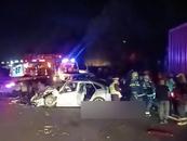 事發S32申嘉湖高速！夜間多車相撞，1死4傷