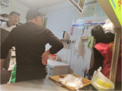 黃莊街道朝陽社區開展第四季度食品安全檢查及宣傳活動